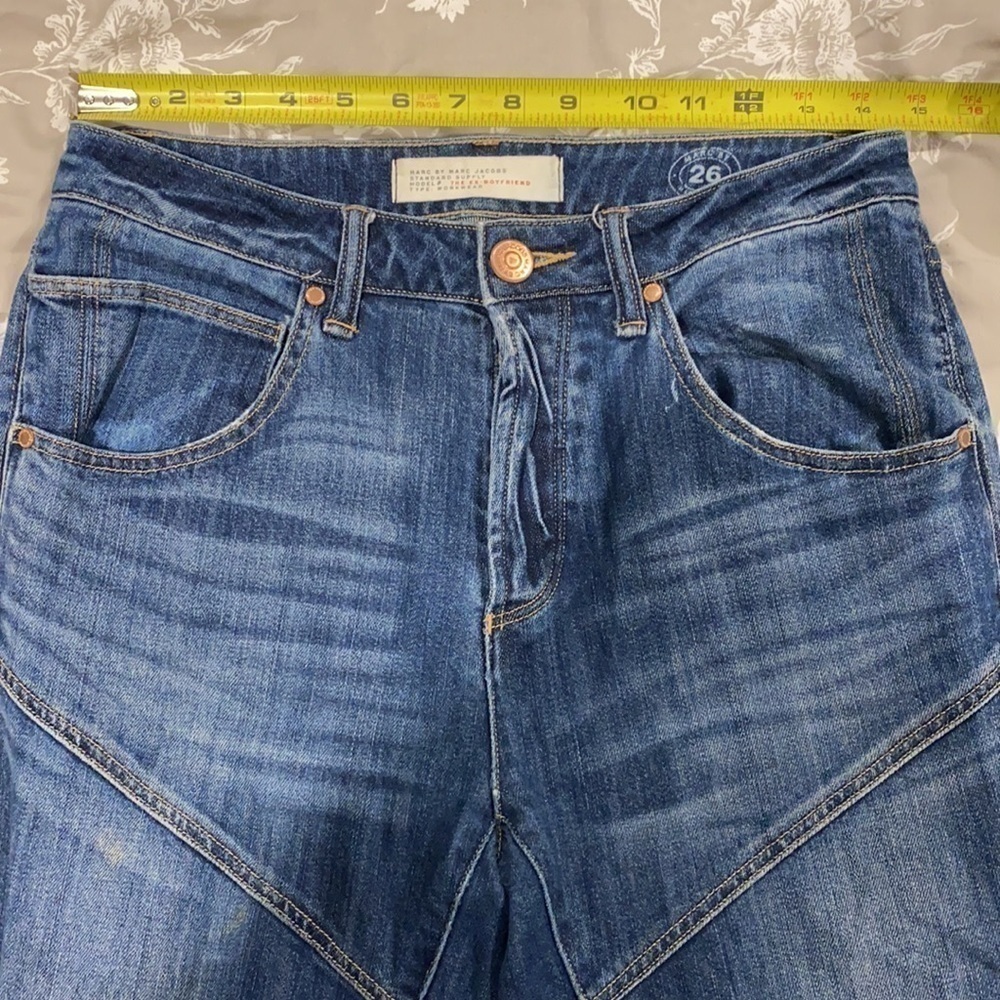 Marc Jacobs Button Fly Ex-Boyfriend Distressed - Picture 14 of 16